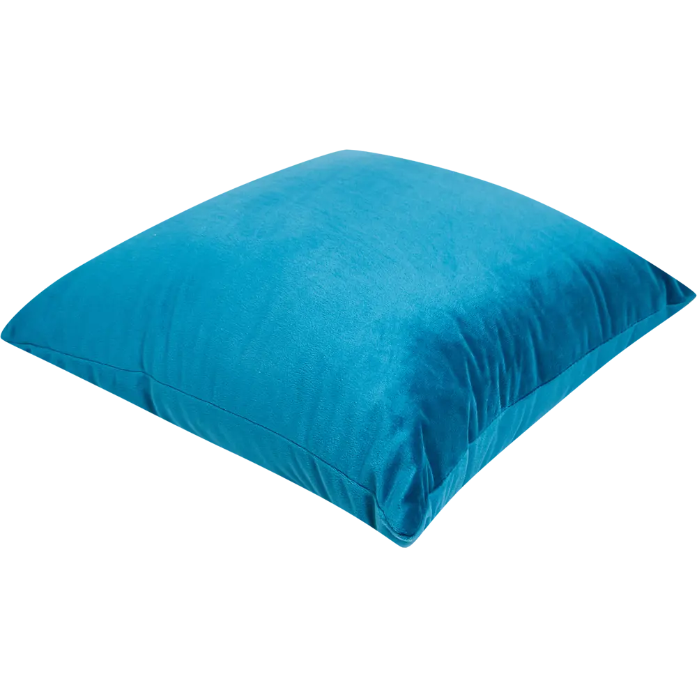 Подушка Alia 40x40 см цвет бирюзовый SEASONS STLM-2086259 - Вид №1