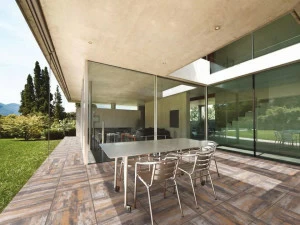 RECORD - BAGATTINI Реконструированный каменный наружный пол Baga flame