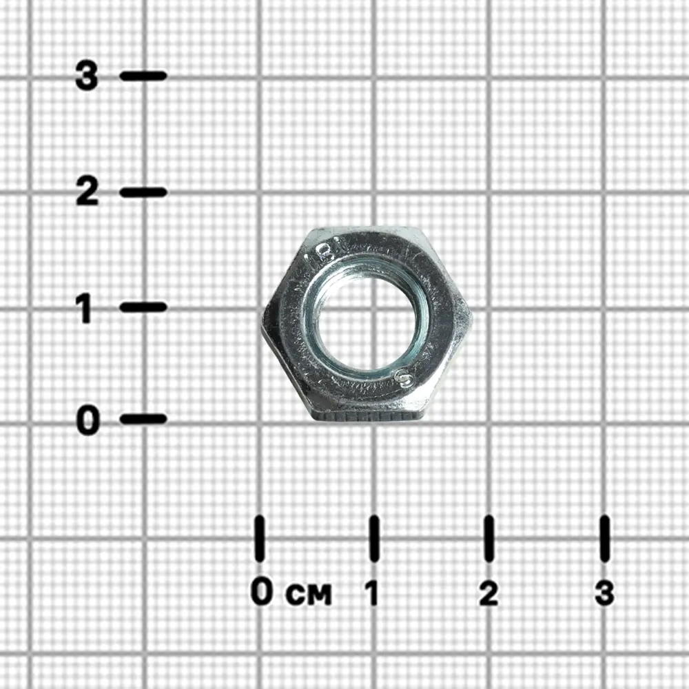 Гайка шестигранная М10 DIN 934 сталь оцинкованная на вес 89400363 STLM-2122127 Santreyd  - Вид №1