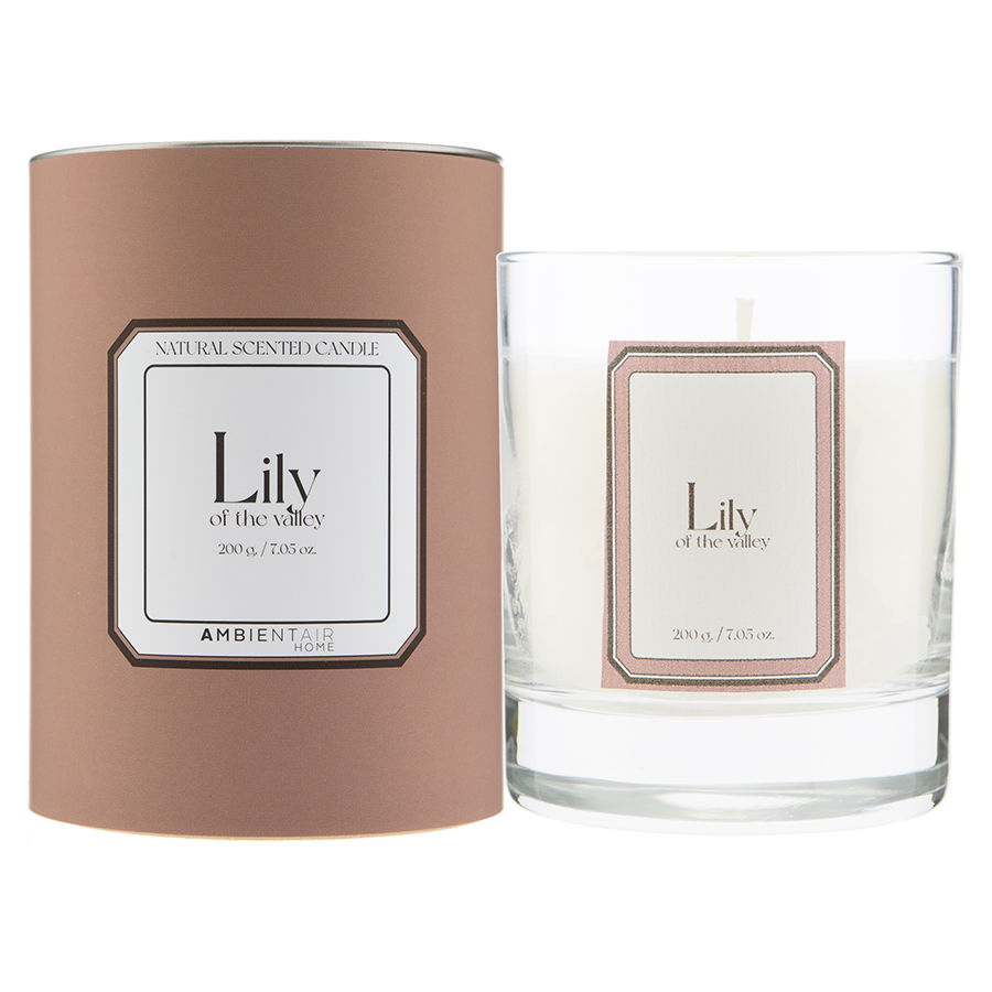 VV040FOHFA Свеча ароматическая sublime, Ландыш, 40 ч Ambientair 