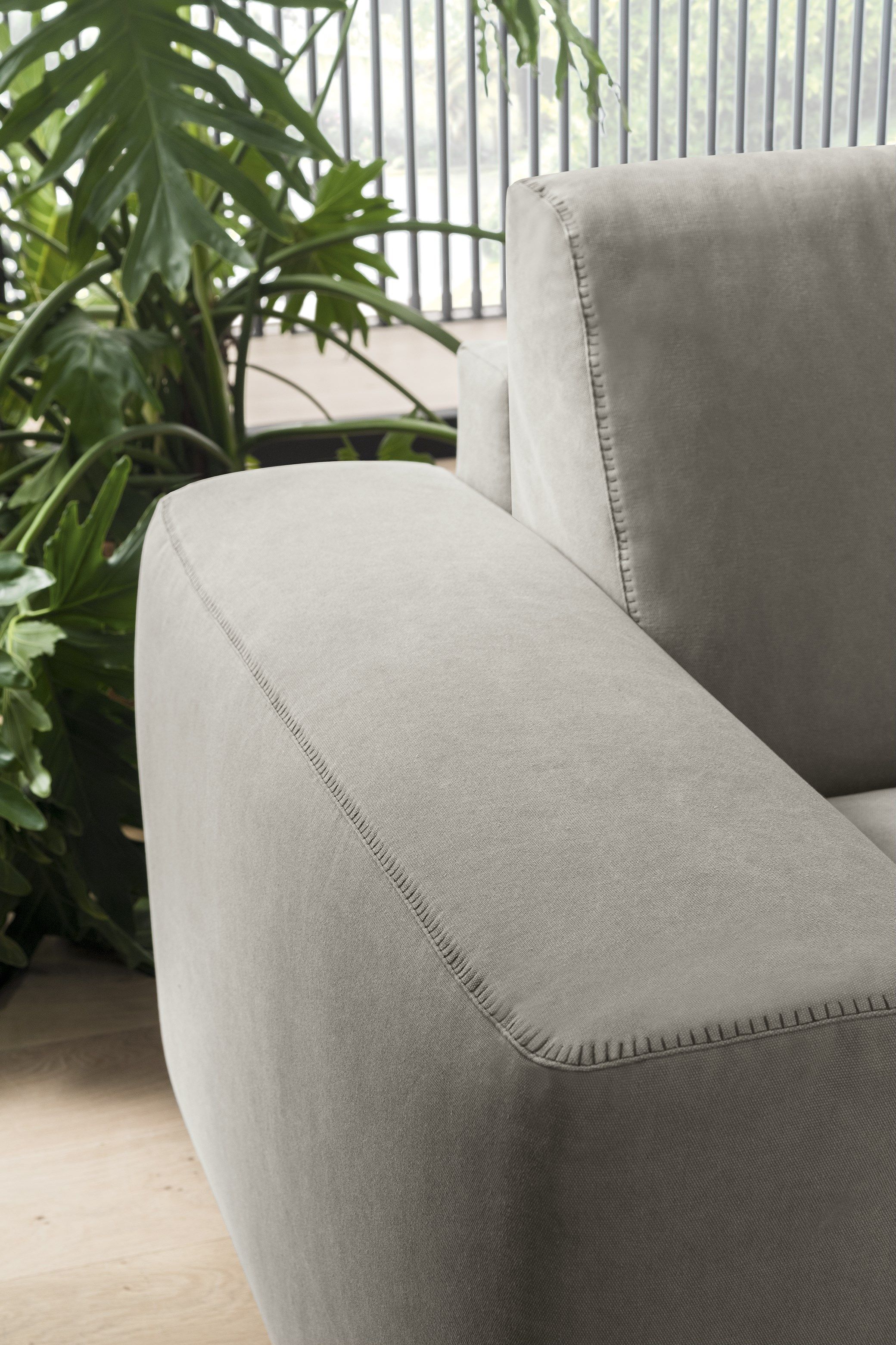 Двуспальный диван-кровать из ткани Felis Day &amp ARCH-00128732 - Вид №4