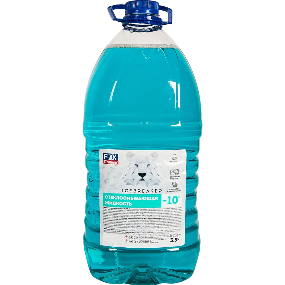 Жидкость стеклоомывающая -10°C Fox Chemie 3.9 л STLM-2012836
