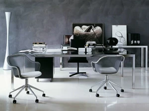 B&B Italia Project Офисное кресло из сетки с 5 спицами Iuta