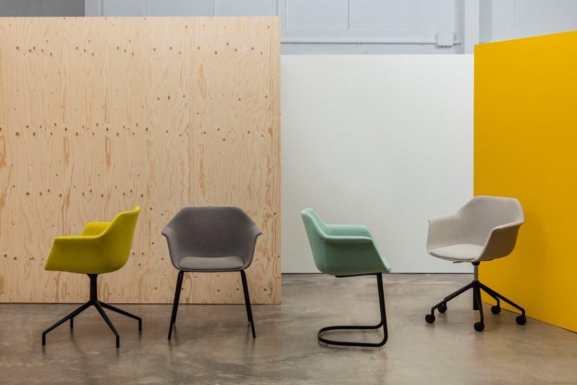 Andreu World Стул офисный вращающийся с 5 спицами на колесиках Gala So0722 - Вид №5