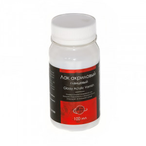 1201300 лак акриловый 100 мл глянцевый ТАИР