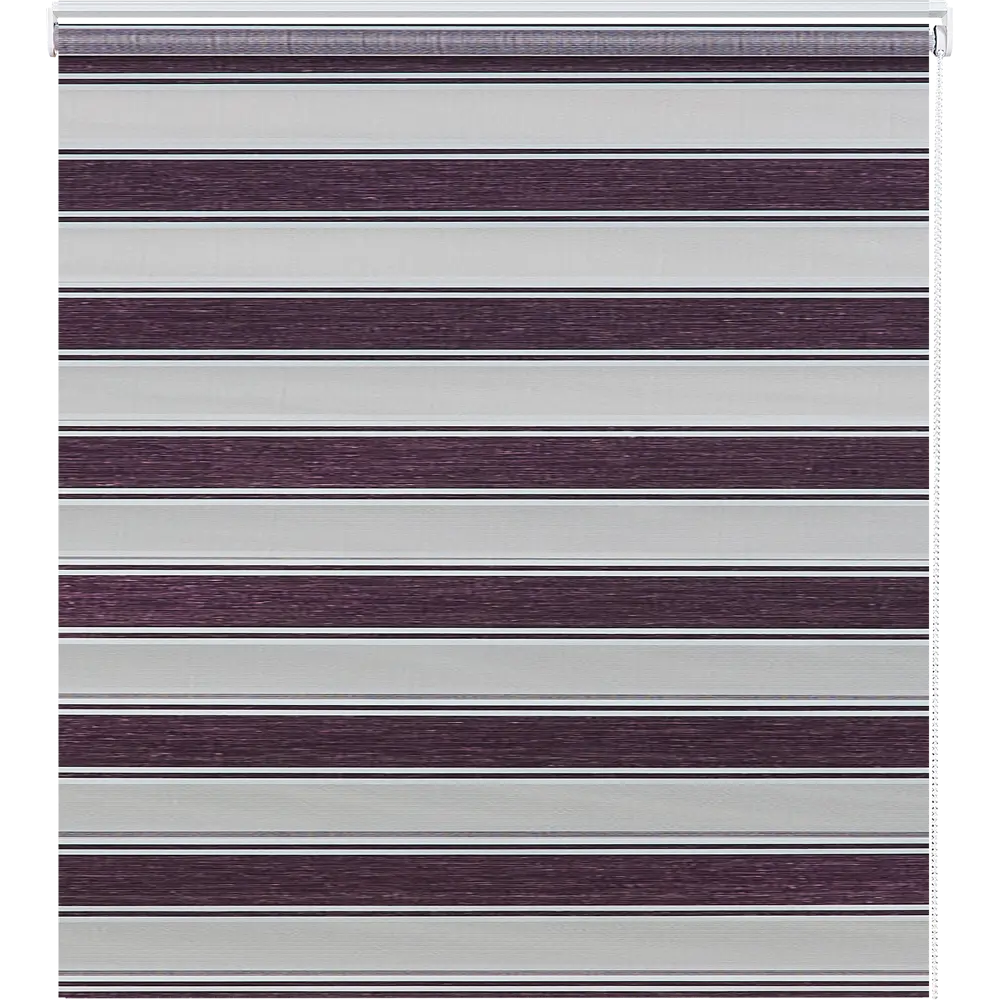 Штора рулонная день-ночь Дэли 55x160 см сиреневая MIAMOZA STLM-2120144