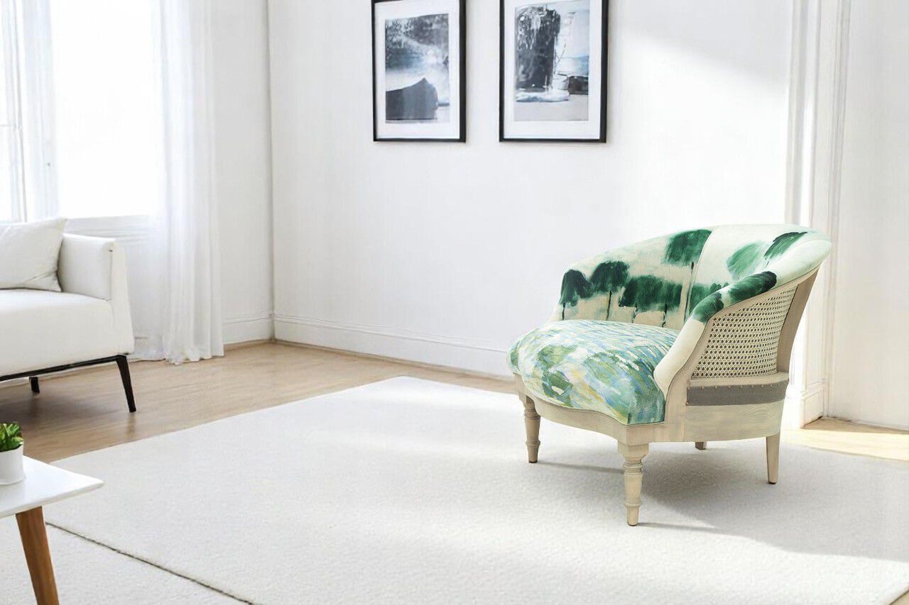 Деревянное кресло с подлокотниками CREARTE COLLECTIONS Cotton Essence ARCH-00132324 - Вид №3