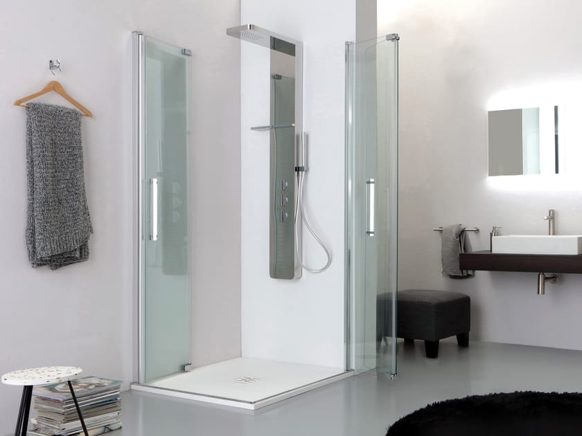 Угловая душевая кабина с раздвижной дверью Kinedo GL6 ARCH-00086606