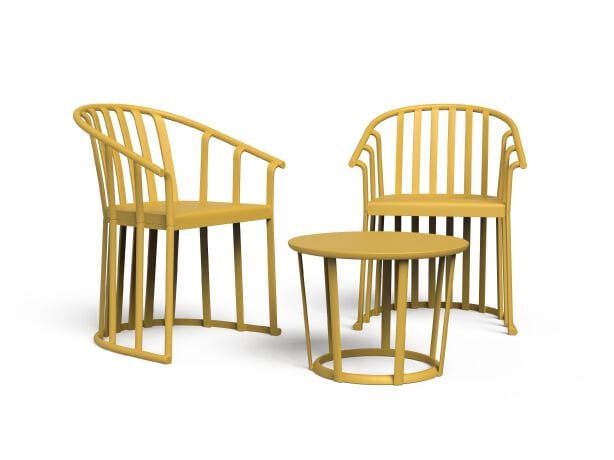 Lounge полипропиленовый садовый набор Resol RAFF SET ARCH-00040585