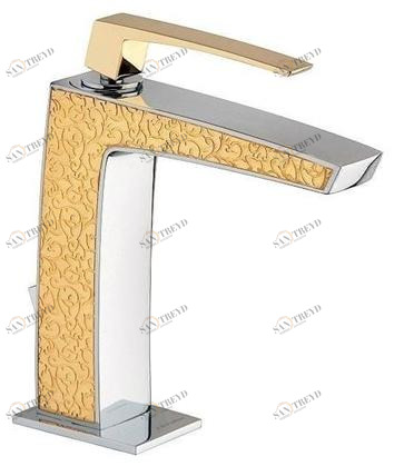 Rubinetterie Frattini Смеситель для раковины, однорычажный, со сливом Luce suite sun-id-1499559