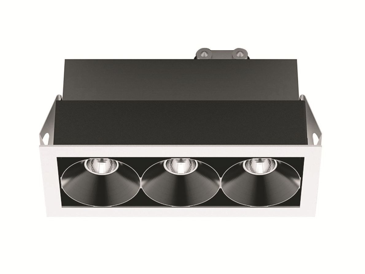 Несколько металлических светодиодных утопленных прожекторов Linea Light Group Cell ARCH-00052596
