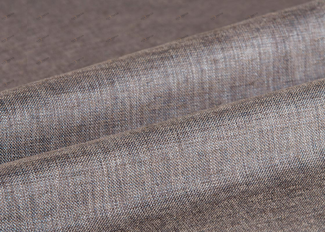 COLORISTICA target-soft-col-08 Ткань мебельная  Рогожка  NEWTarget Коричневый 