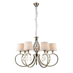 Подвесная люстра Omnilux Barrabisa OML-62103-07 OMNILUX ДИЗАЙНЕРСКИЕ, BARRABISA 187090 Белый