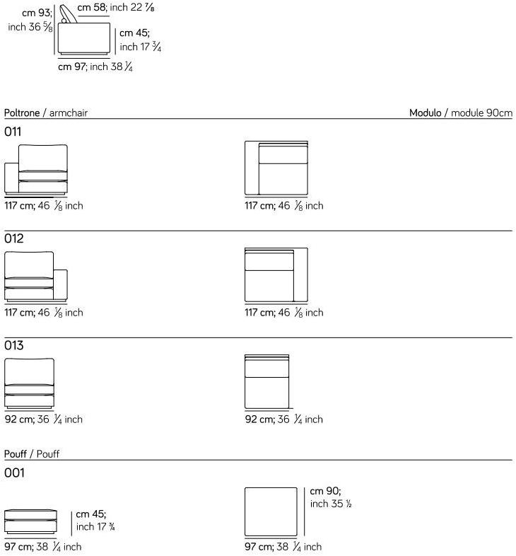 AMURA Модульный тканевый диван Murray sun-id-1434669 - Вид №10