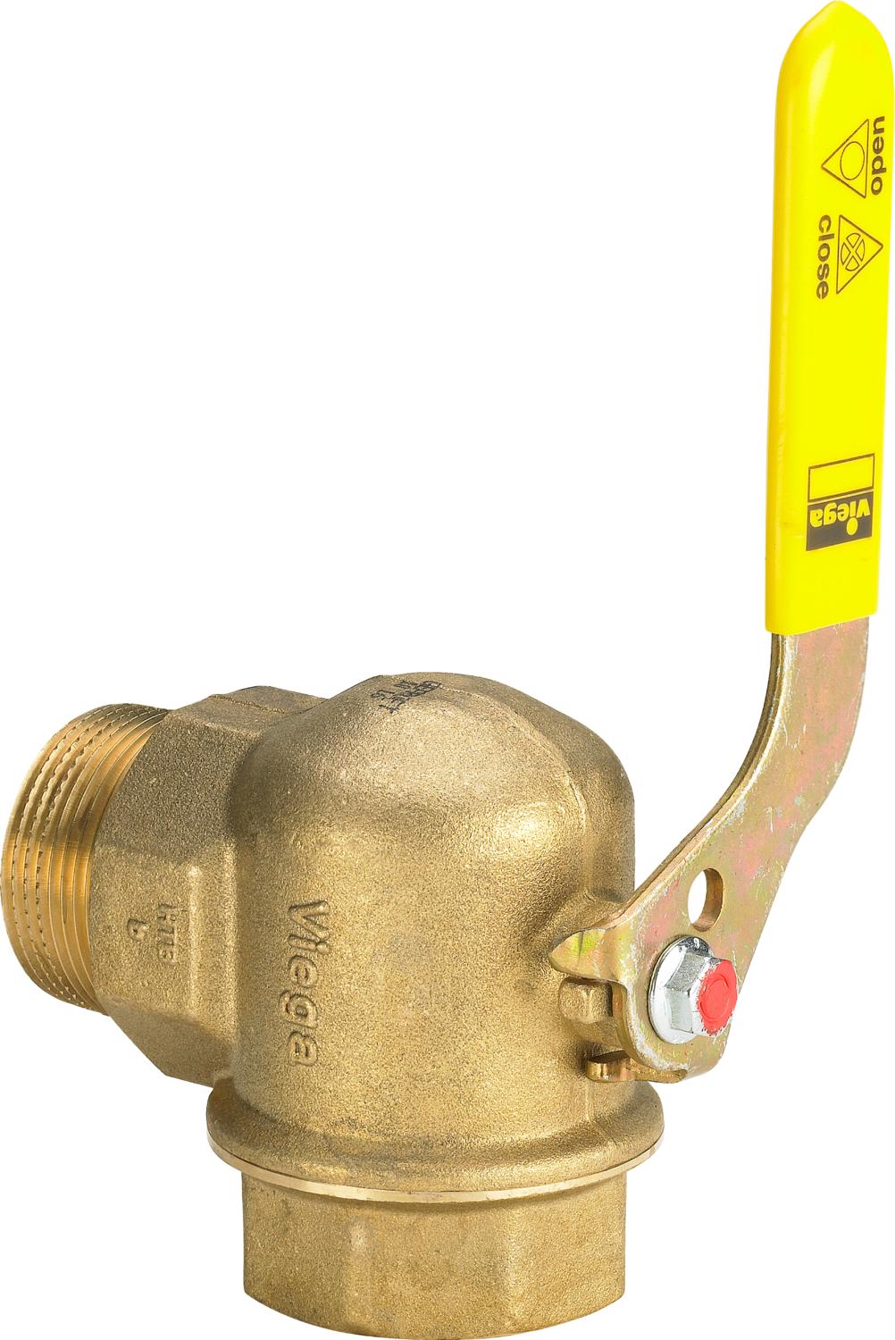 Viega Угловой шаровой кран для газового счетчика G2110 (531485) 531 485