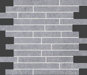 Граните Стоун Оксидо мозаика светло-серый 300x358