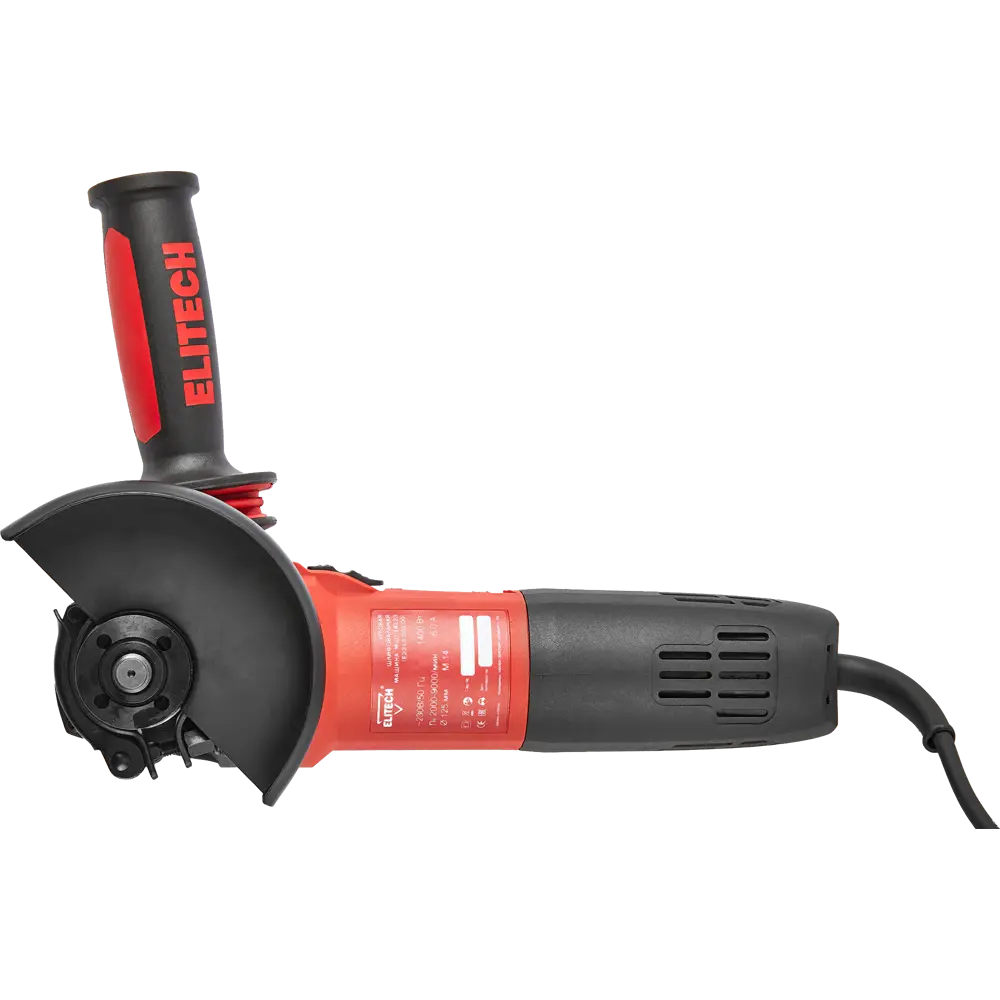 Углошлифовальная машина Elitech 1412Э - профессиональная мощность 1400Вт 87712141 STLM-0075210 - Вид №2