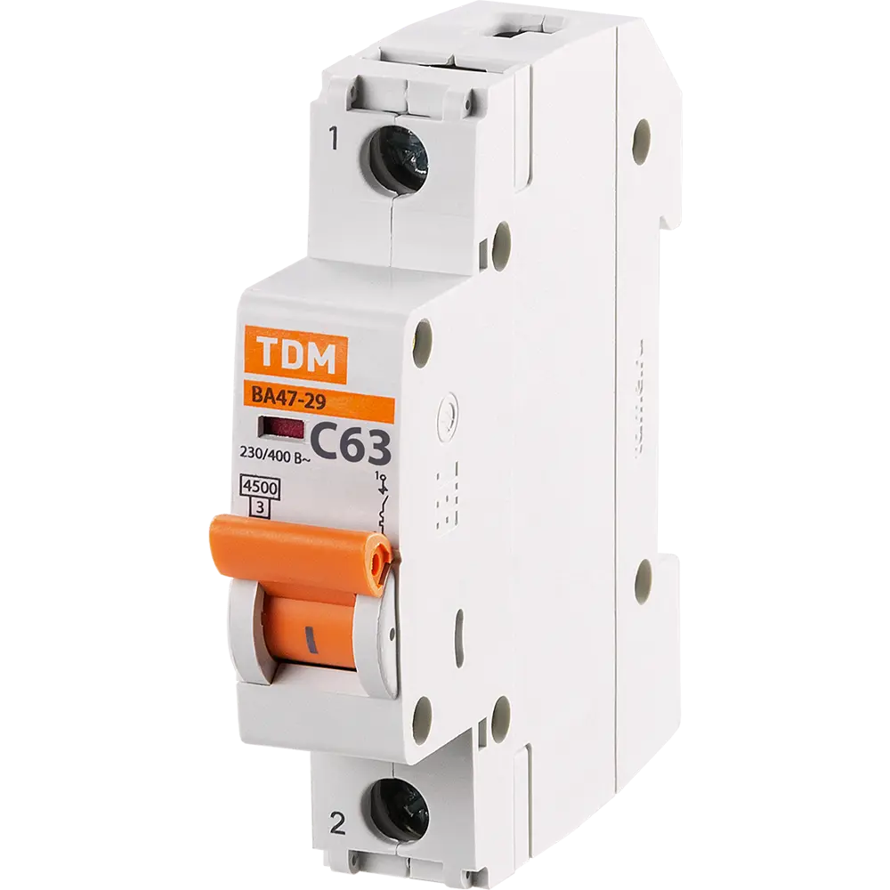Автоматический выключатель TDM Electric ВА47-29 для защиты электросетей 84399495 STLM-0049268