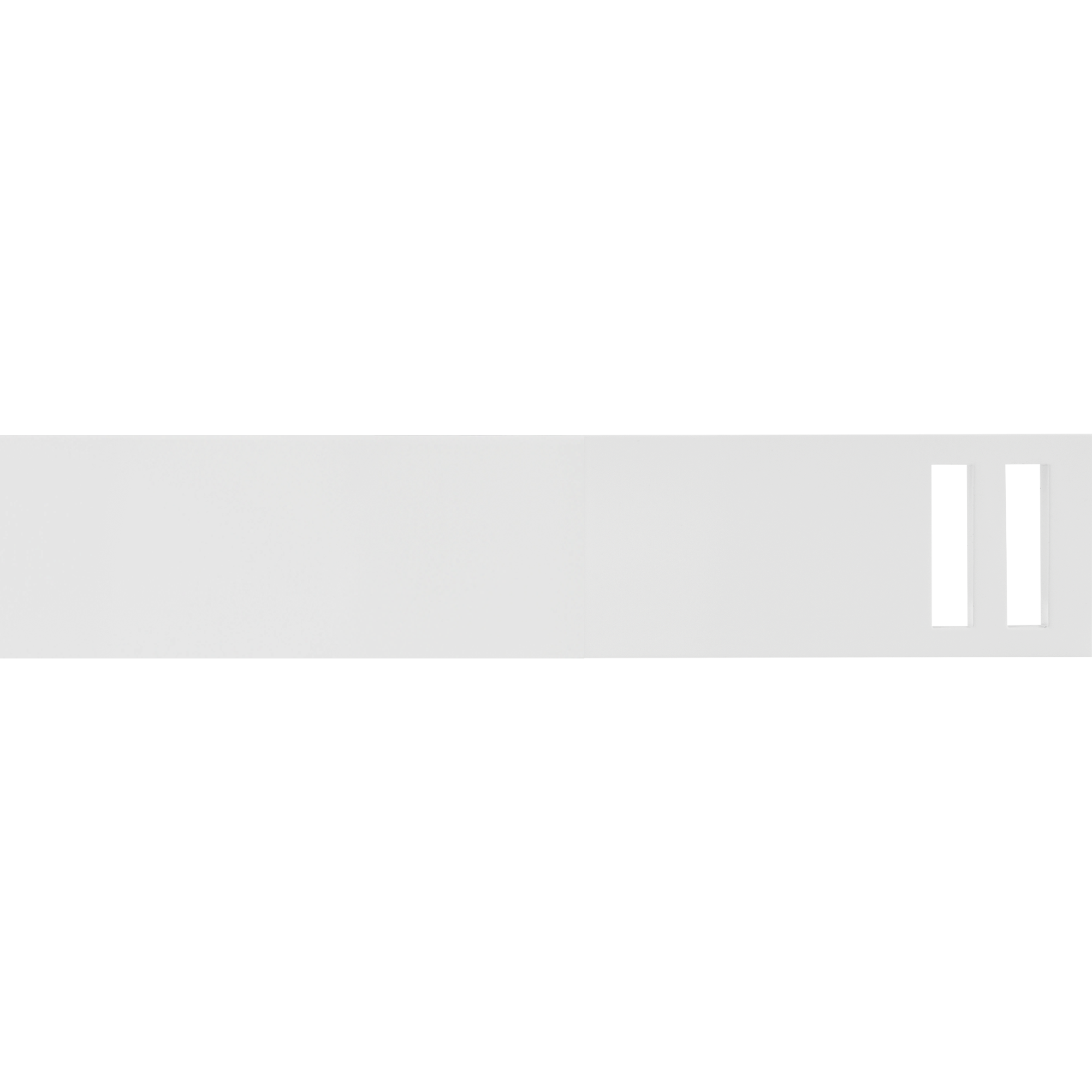 Наконечник Квадро металлический белый 4 см 2 шт. INSPIRE 86198723 STLM-0066738 - Вид №3