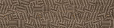 Декор Граните Вуд Классик темно-коричневый лаппатированная 1200x295 Керамика Будущего sun-id-325112