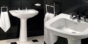 IBLG13FCLAS Подвесная раковина настенная овальная Devon&Devon CLASSICA белая