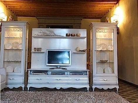 Arvestyle Тумба под телевизор из массива дерева с ящиками Fenice sun-id-1385441 - Вид №1