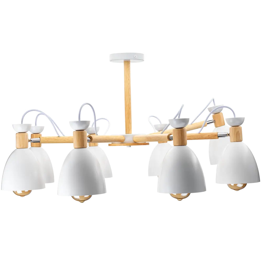 Люстра потолочная «Volante» 525967 8 ламп цвет белый RITTER STLM-2108137 - Вид №2