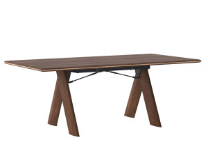 Прямоугольный стол для совещаний из шпона