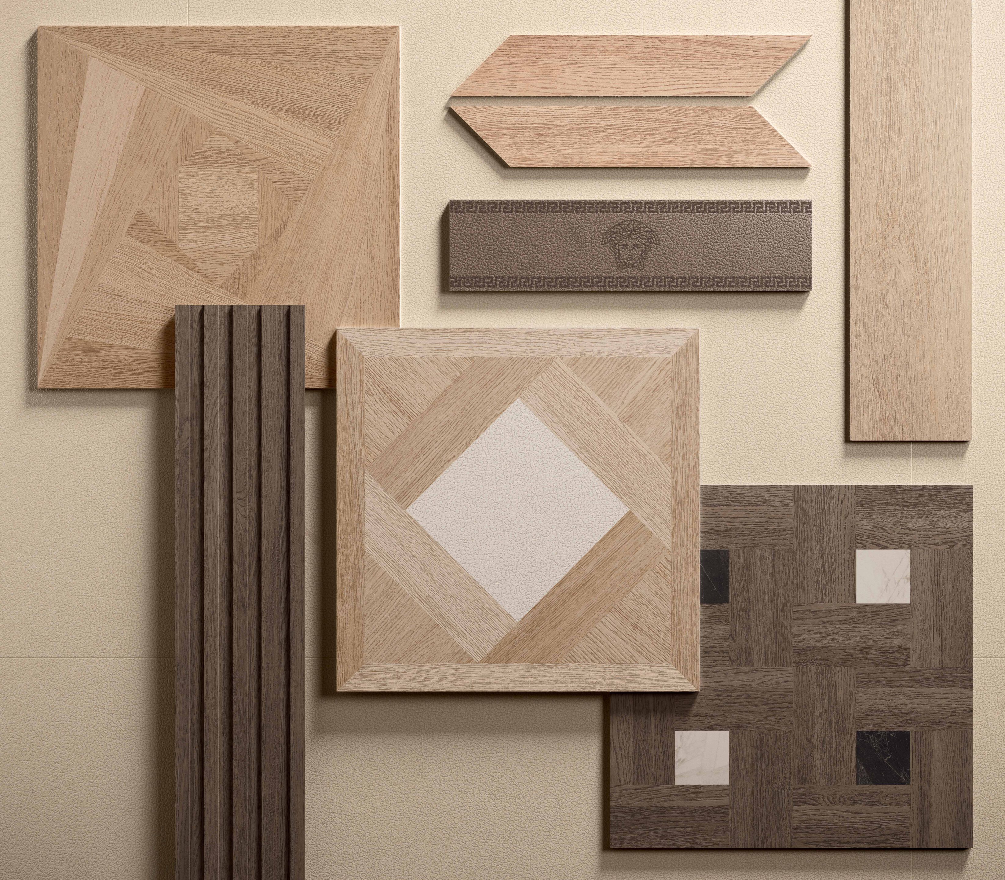 Пол / облицовка керамогранита под дерево Versace Ceramics Leatherwood ARCH-00040010 - Вид №3