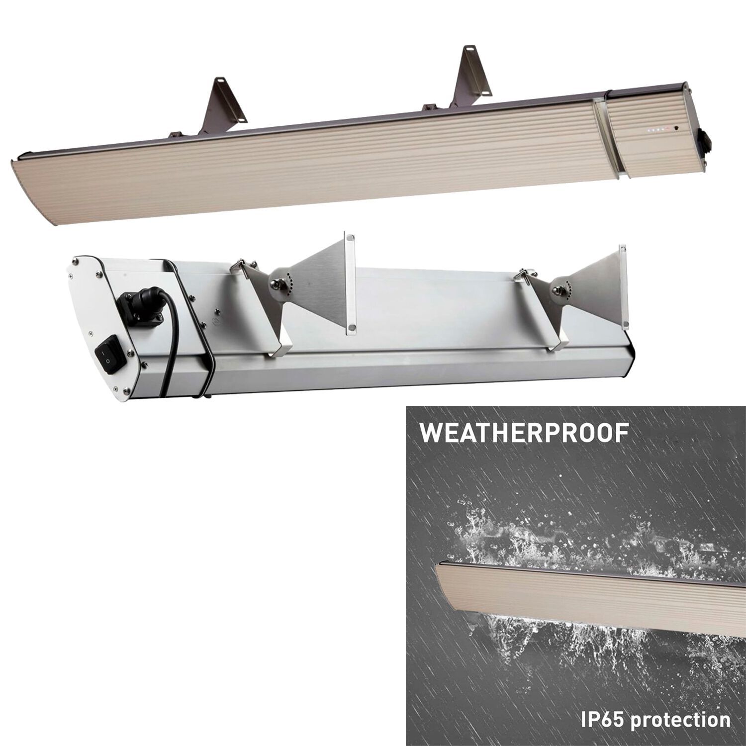 Инфракрасный обогреватель из стеклокерамики и алюминия SINED CALORE 1500 ARCH-00137200 - Вид №1