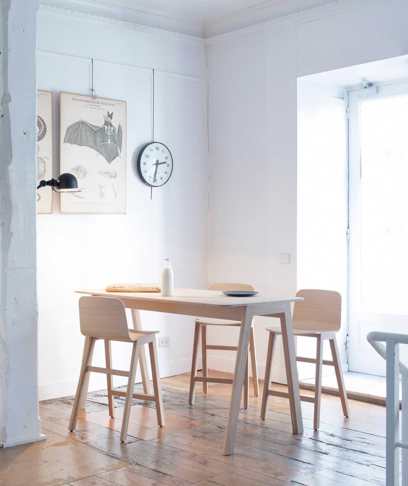 Высокий дубовый стол ALKI Heldu ARCH-00087217 - Вид №2