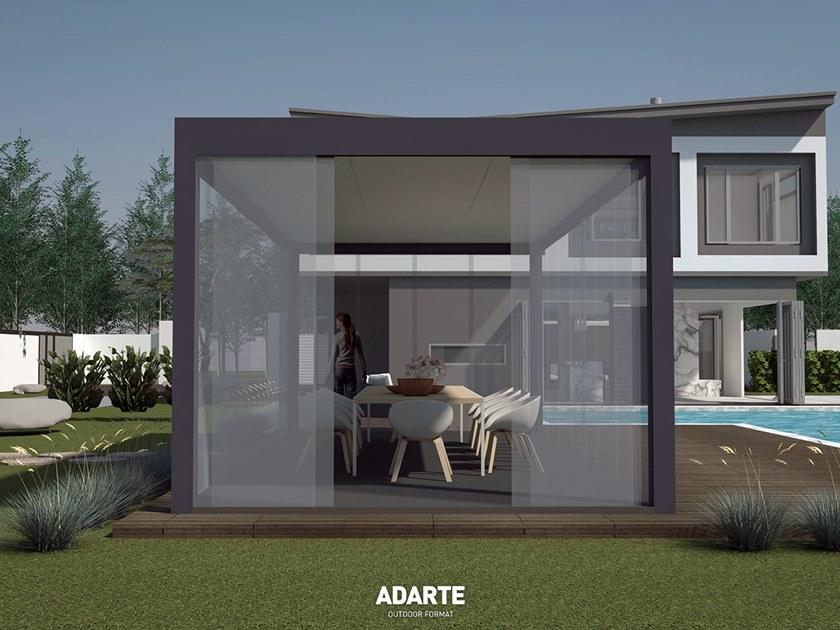 ADARTE Алюминиевая пергола с термоизоляционными панелями  A701  - Вид №13