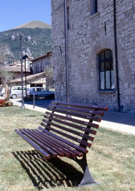 Neri Деревянная скамейка со спинкой Gilia 2147  - Вид №3