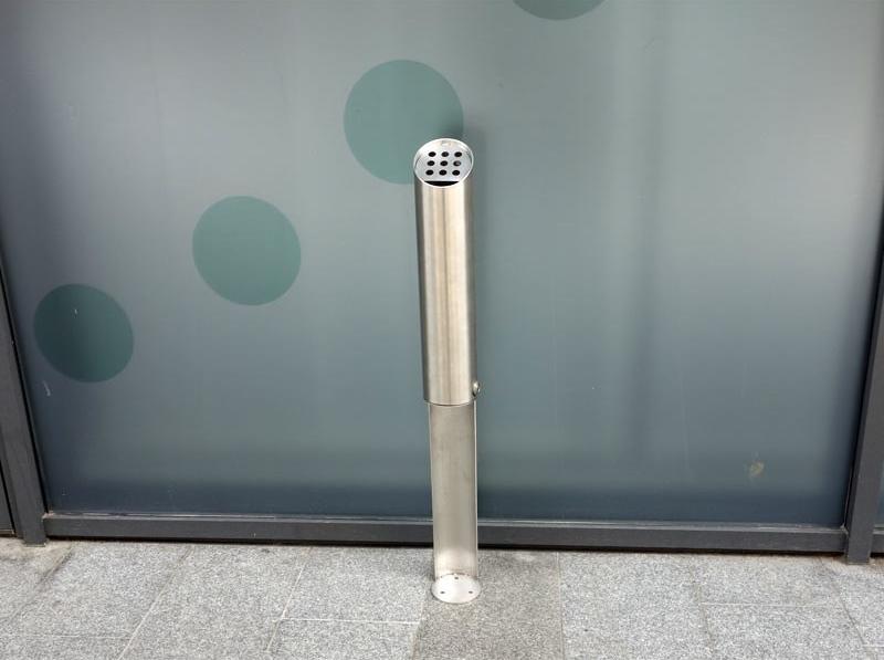 Tubo / ZZ Concept Стальная пепельница для общественных мест Tubo sun-id-1431128 - Вид №1