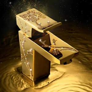 Смеситель для раковины 61.002G MAIER LUXURY