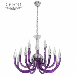 Люстра дизайнерская Under фиолетовая 467010116 SUPERNW ДИЗАЙНЕРСКИЕ, СВЕЧИ 056850 Фиолетовый