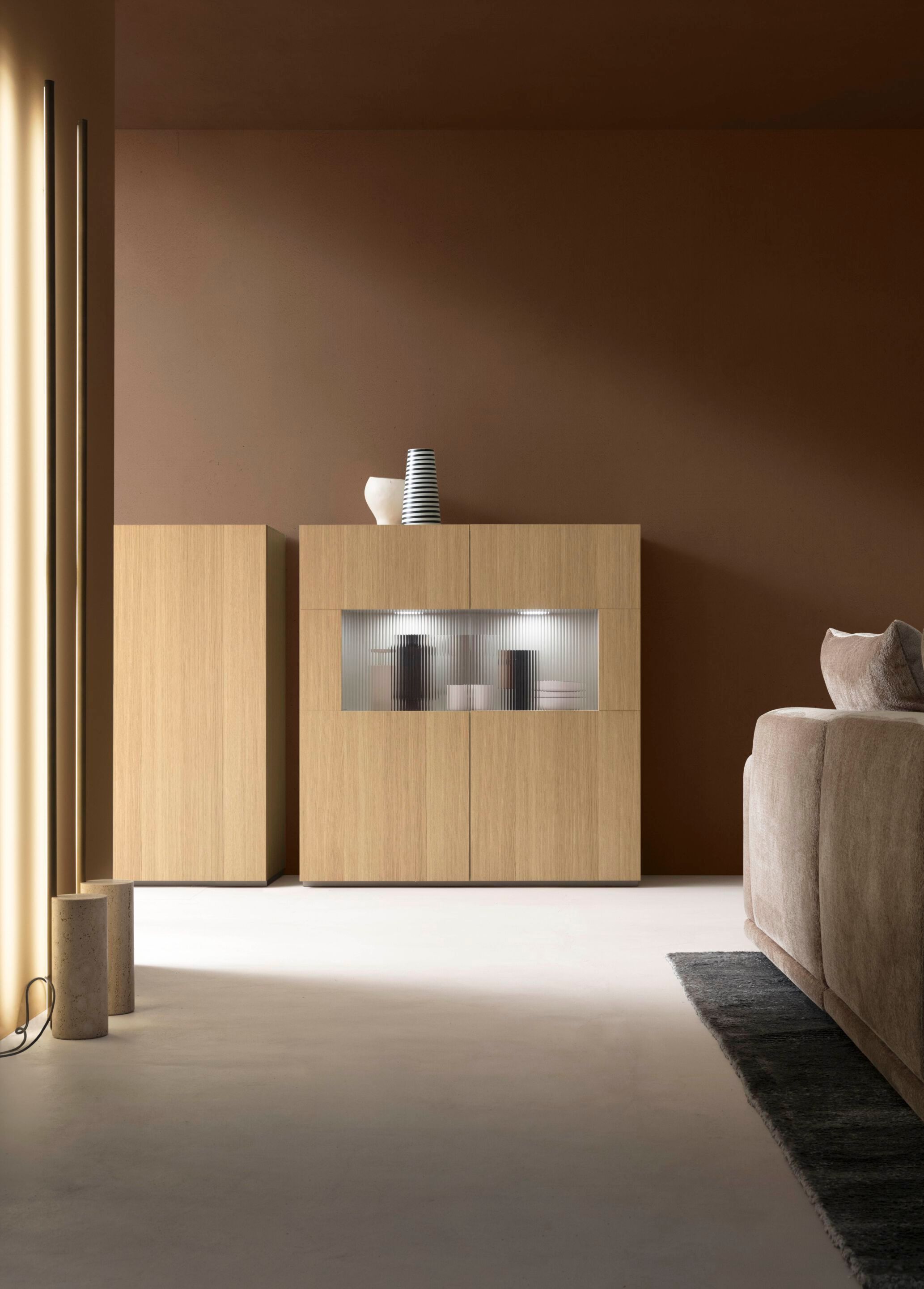 Деревянный шкаф с распашными дверцами Alf DaFrè Metropolis ARCH-00087981 - Вид №8