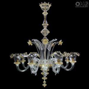 1100 ORIGINALMURANOGLASS Люстра Элегантная - муранское стекло OMG  см