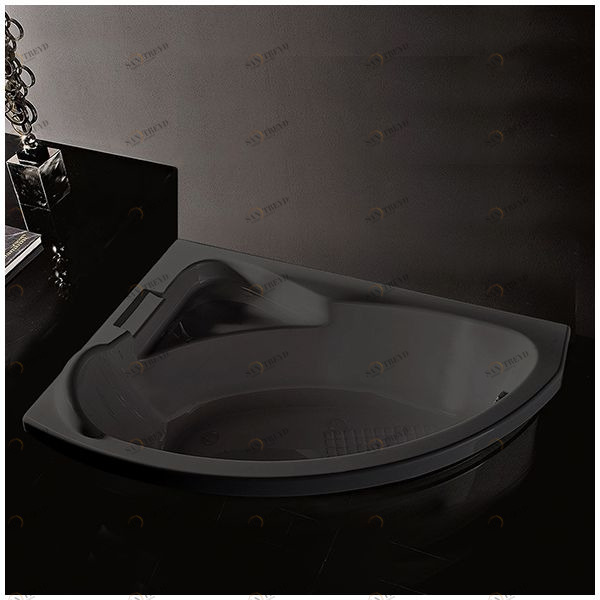 Ванна Gruppo tressee Syria V6550-SX-C чёрная угловая встроенная левая Gruppo Treesse VINV6550SXC