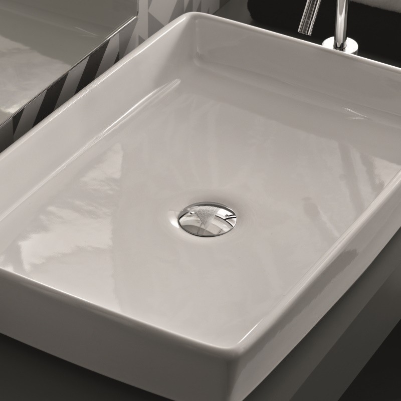 25367 Накладная раковина на столешницу  овальная Ceramica Hidra  - Вид №1