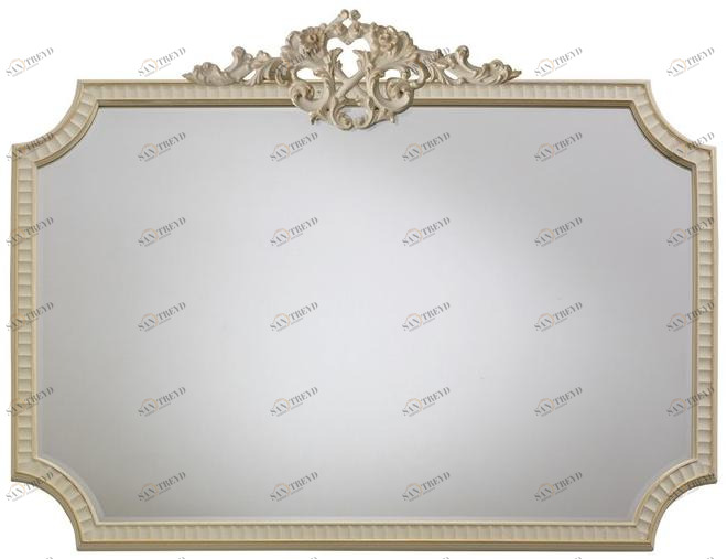 VOLPI Прямоугольное зеркало в настенной раме Night & day 3034