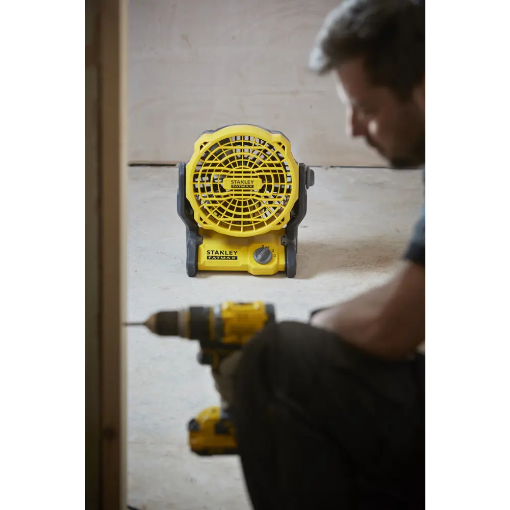 Вентилятор напольный Stanley Fatmax 18 Вт см цвет черный/желтый STLM-2146185 - Вид №19
