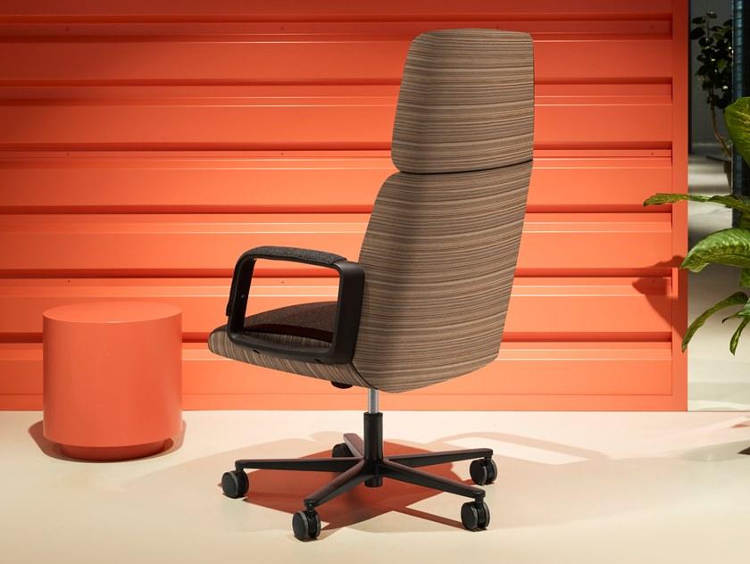 Quinti Sedute Кресло руководителя вращающееся с 5-ю спицами и подлокотниками Charles sun-id-1475908 - Вид №5