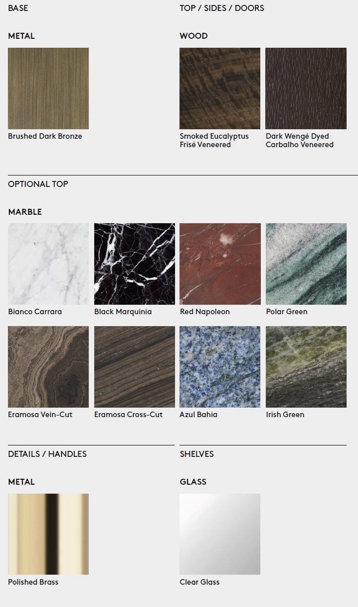 Шкаф из эвкалипта с распашными дверями ETRO Home Interiors Klee ARCH-00062453 - Вид №8