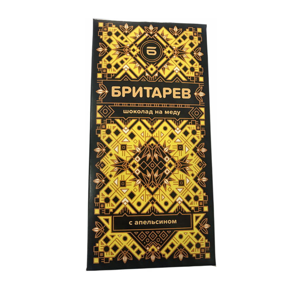 Шоколад на меду БРИТАРЕВ с апельсином Santreyd 2624