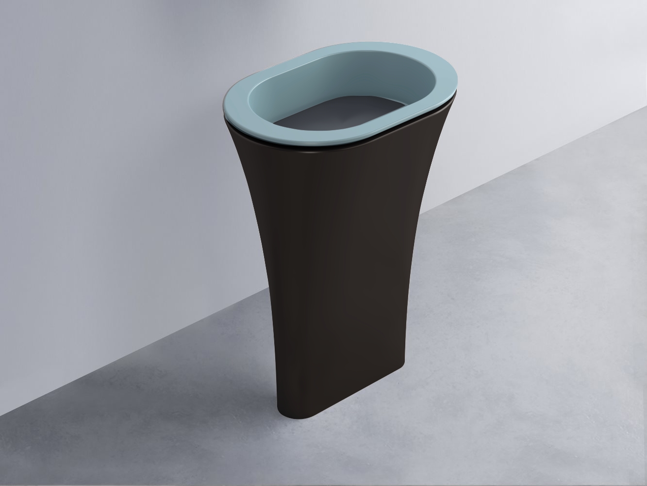 AMLA65-PL+AMPILO-BA+AMCOLO-LV Раковина Amedeo Ovale отдельностоящая cielo Enjoy + Amedeo Ceramica Cielo