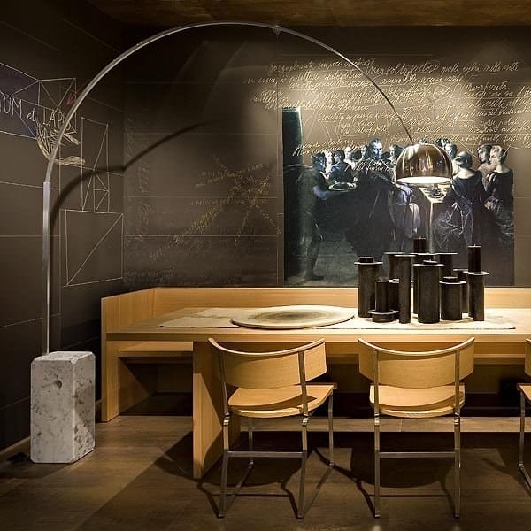 Алюминиевая дуговая лампа с основанием из каррарского мрамора In Stock Flos ARCH-00073781 - Вид №2