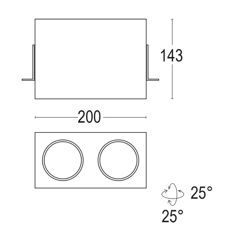 Box 1R Dark SQ 2L Ghidini Box R Dark .01 Белый (Матовый)  - Вид №1