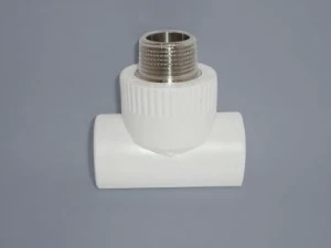 Тройник комбинированный (нар.рез.) 25-1/2 PP-R