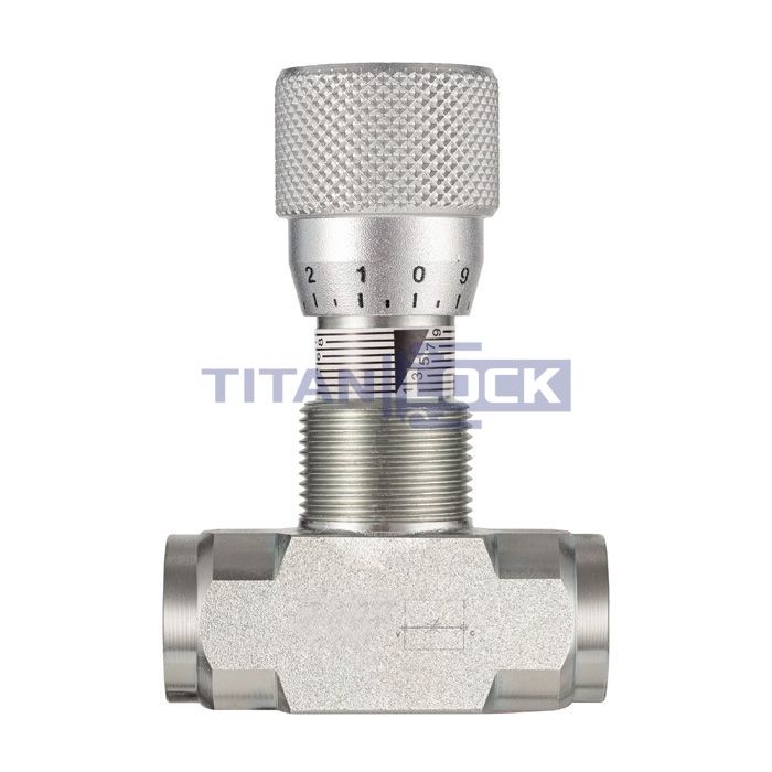 Гидравлический дроссель двунаправленный, 3/4", BP/BP, сталь, TL2WHT3/4FF TITAN LOCK  - Вид №3